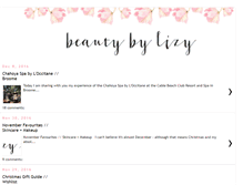 Tablet Screenshot of beautybylizy.com